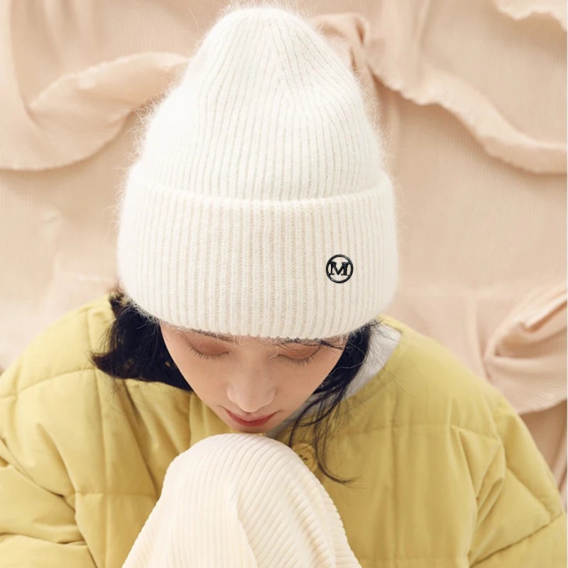 Fluffy Angora Hat Faux Rabbit Fur