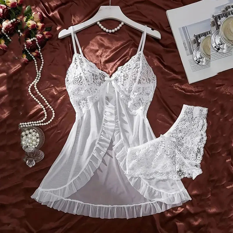 Flirt Lace Nightdress Set