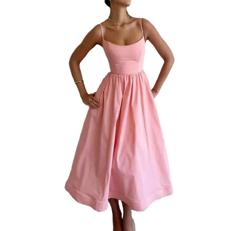 U-neck Summer Dress