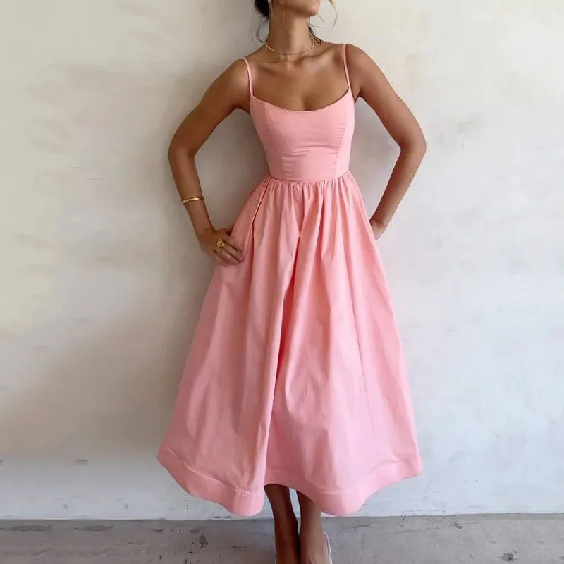 U-neck Summer Dress