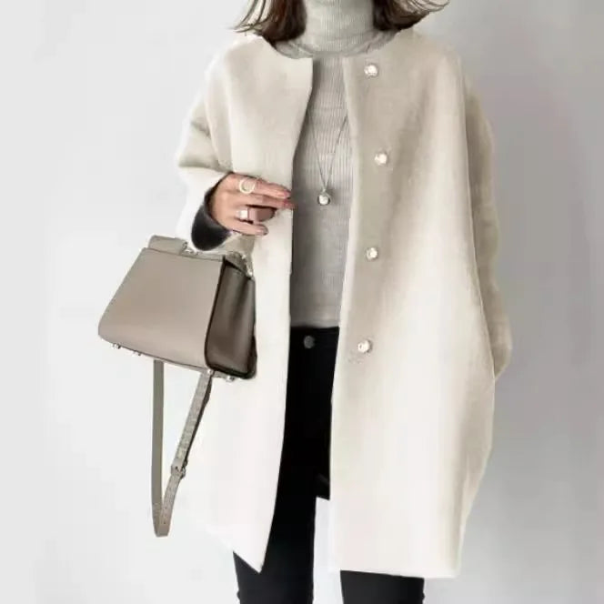 Elegant Mid Length Coat