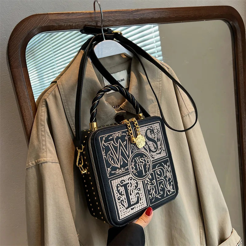 Embroidered Handbag