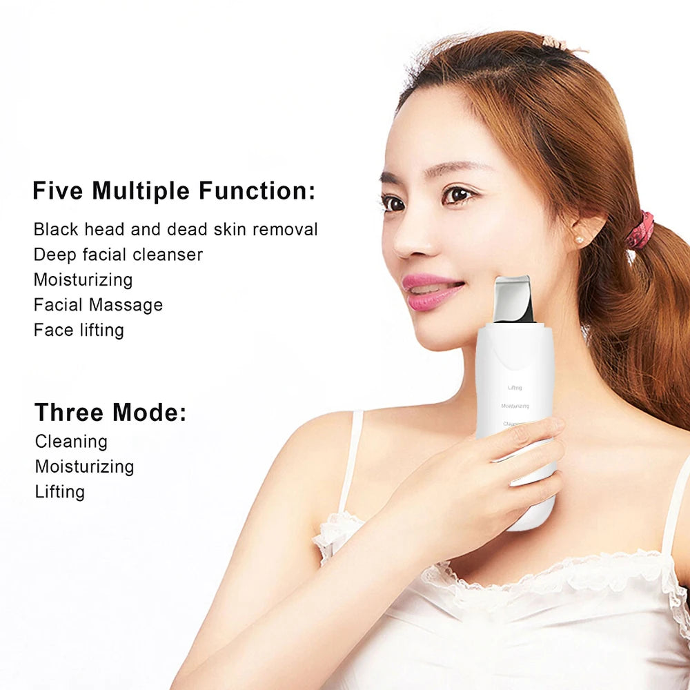 Ultrasonic Skin Scrubber Scrubber