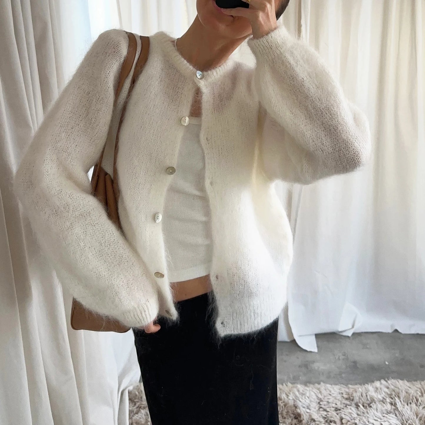 Button Down Sweater