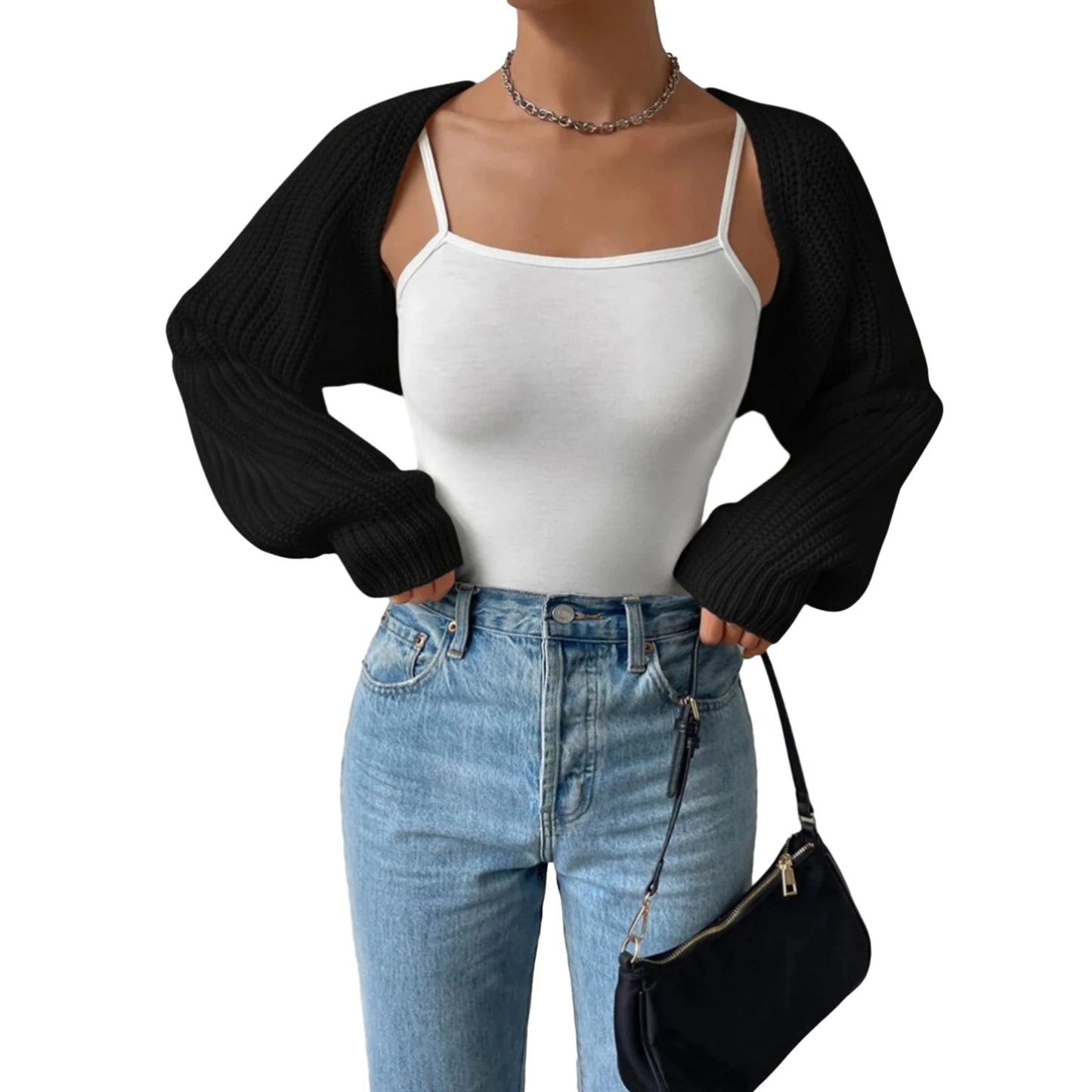 Elle Cropped Cardigan