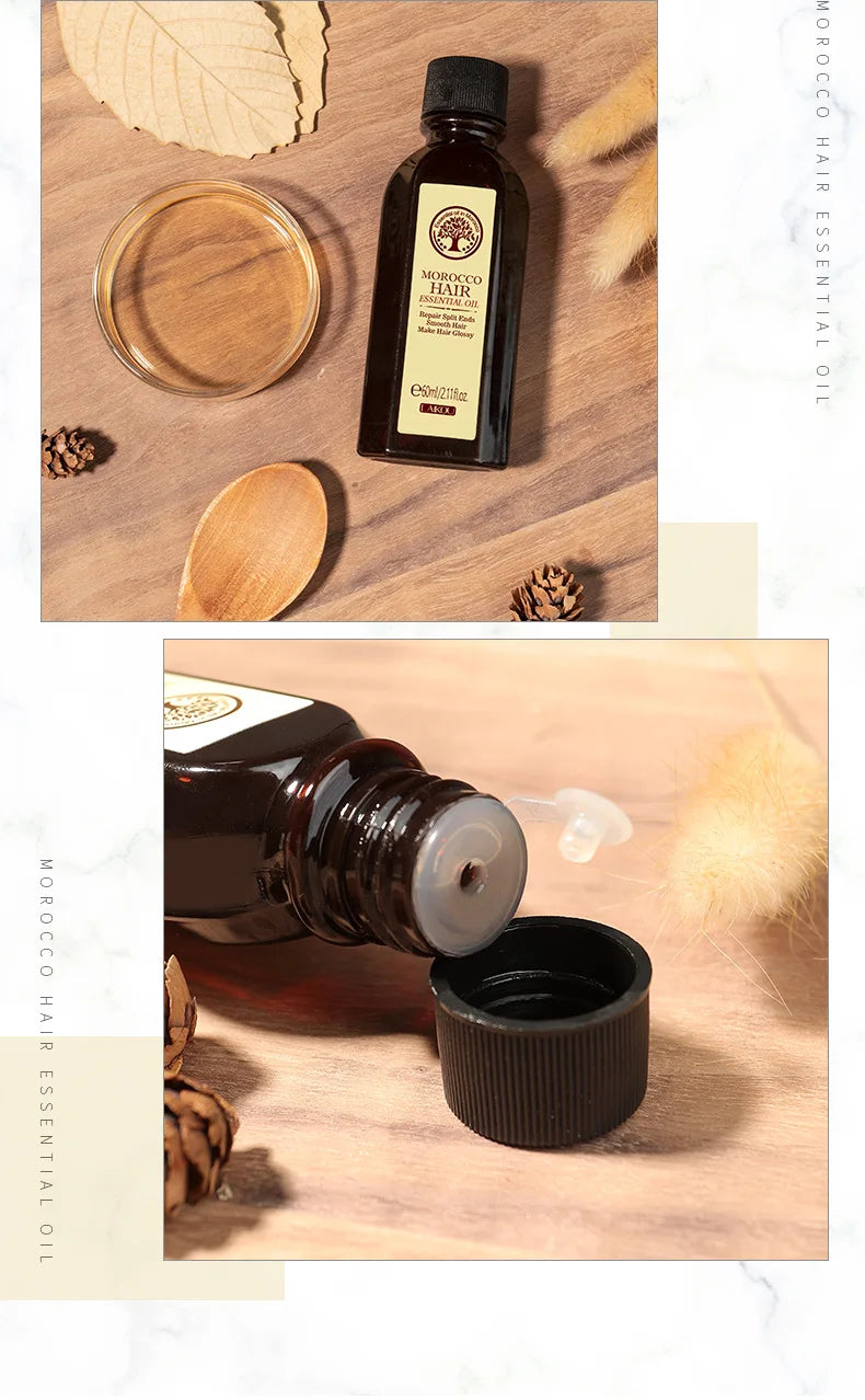 Moroccan Hair Essential Argan Essence Oil Moisturizer