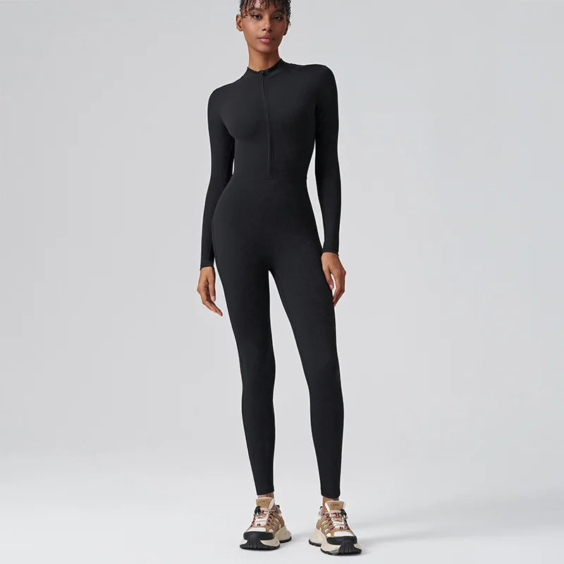 Yoga Rompers Long Sleeved One-piece