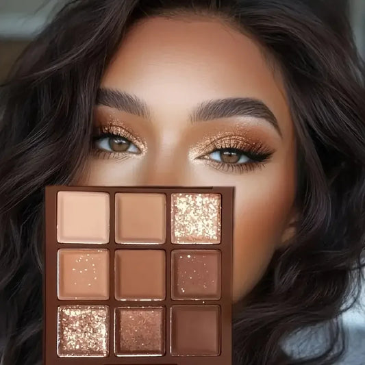 9 colour Chocolate Eyeshadow Palette