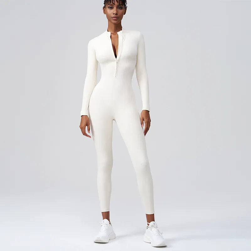 Yoga Rompers Long Sleeved One-piece
