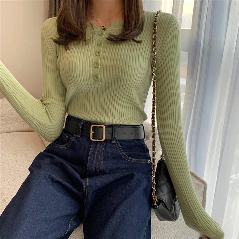 Luxe O Neck Cardigan