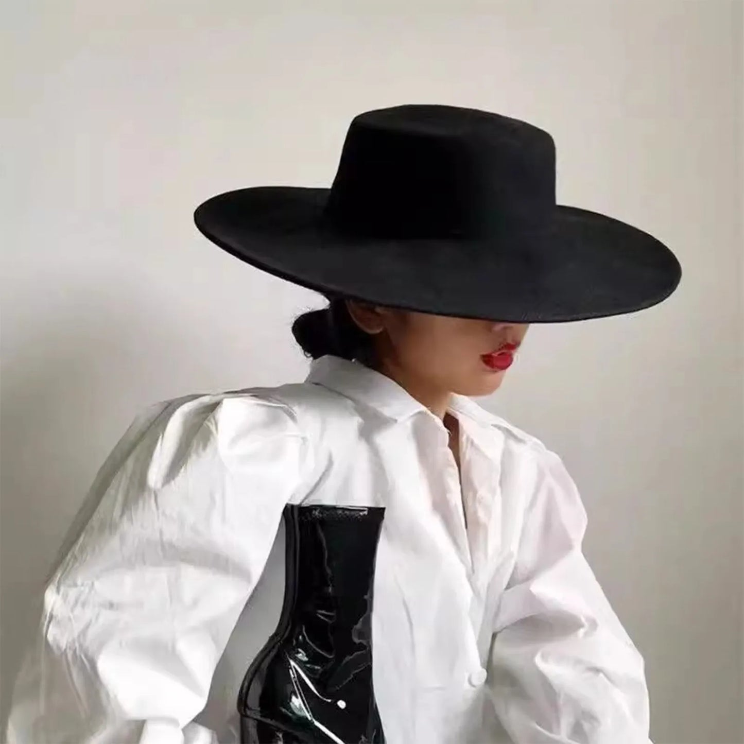 Jazz Stlye Winter Wool Fedora