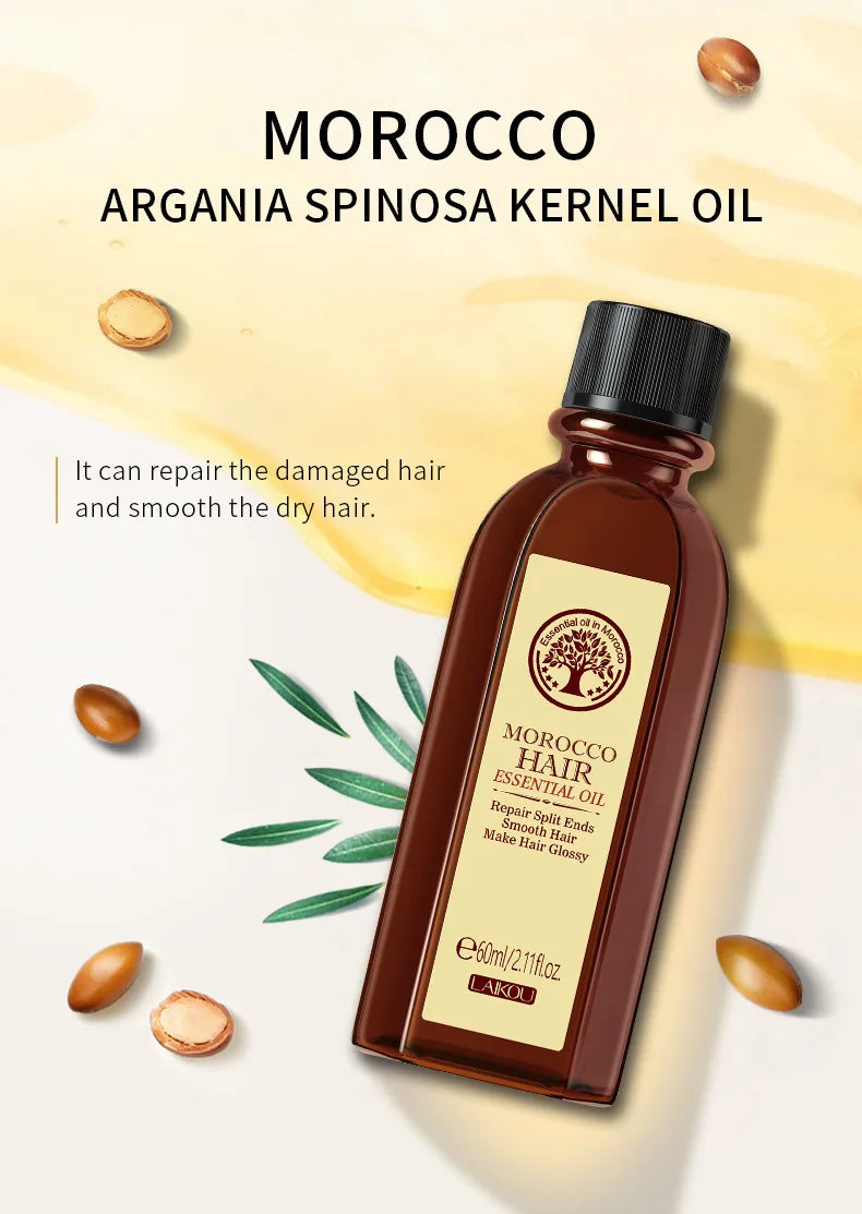 Moroccan Hair Essential Argan Essence Oil Moisturizer