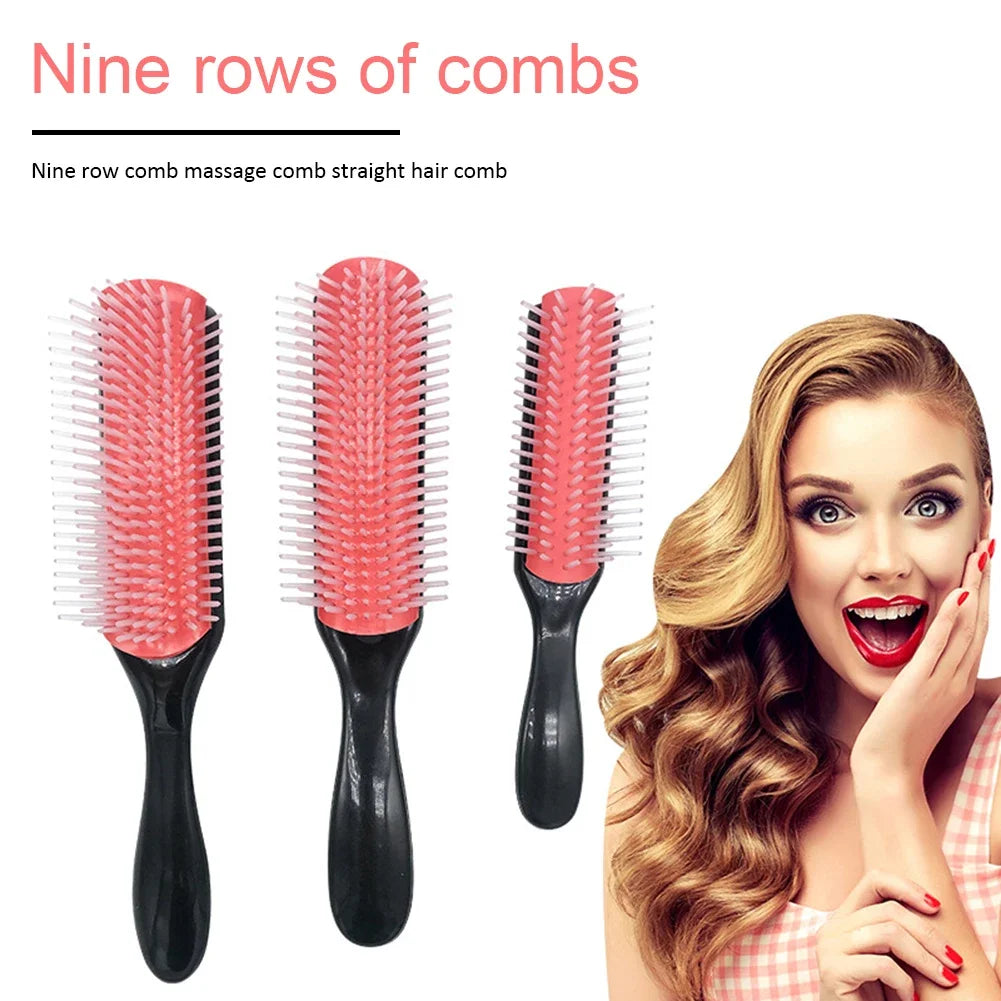 9-Row Detangling Hair Brush Denman Detangler