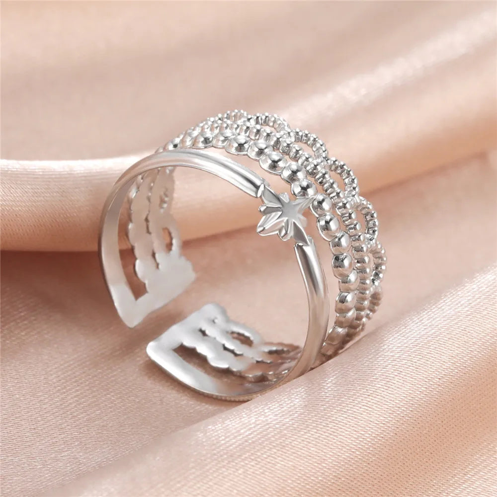 Eterna Gold Open Ring Collection