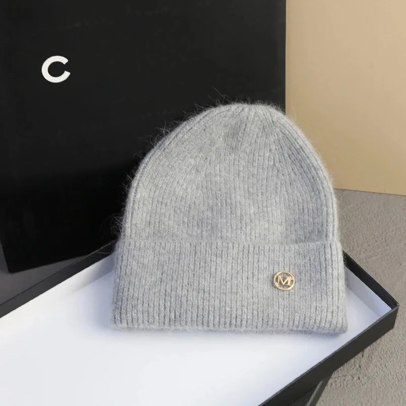 Fluffy Angora Hat Faux Rabbit Fur