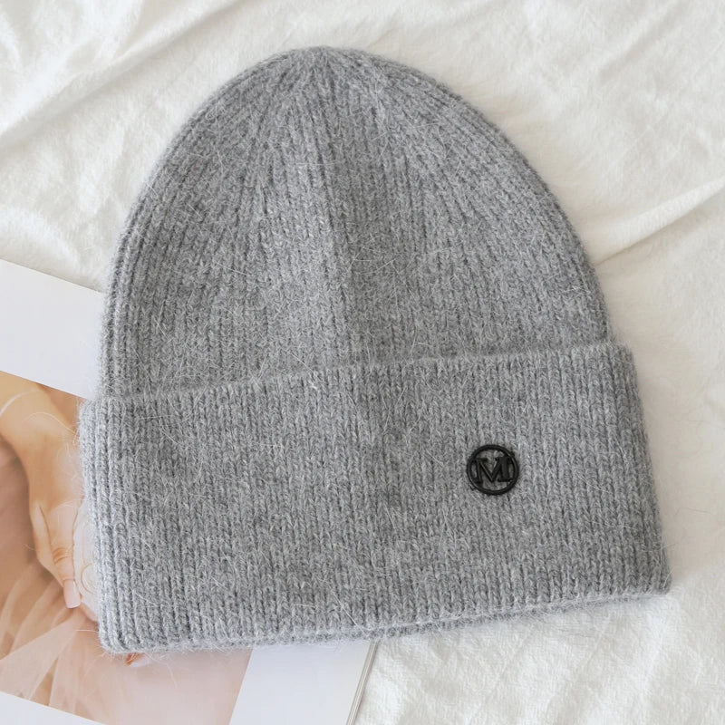 Fluffy Angora Hat Faux Rabbit Fur