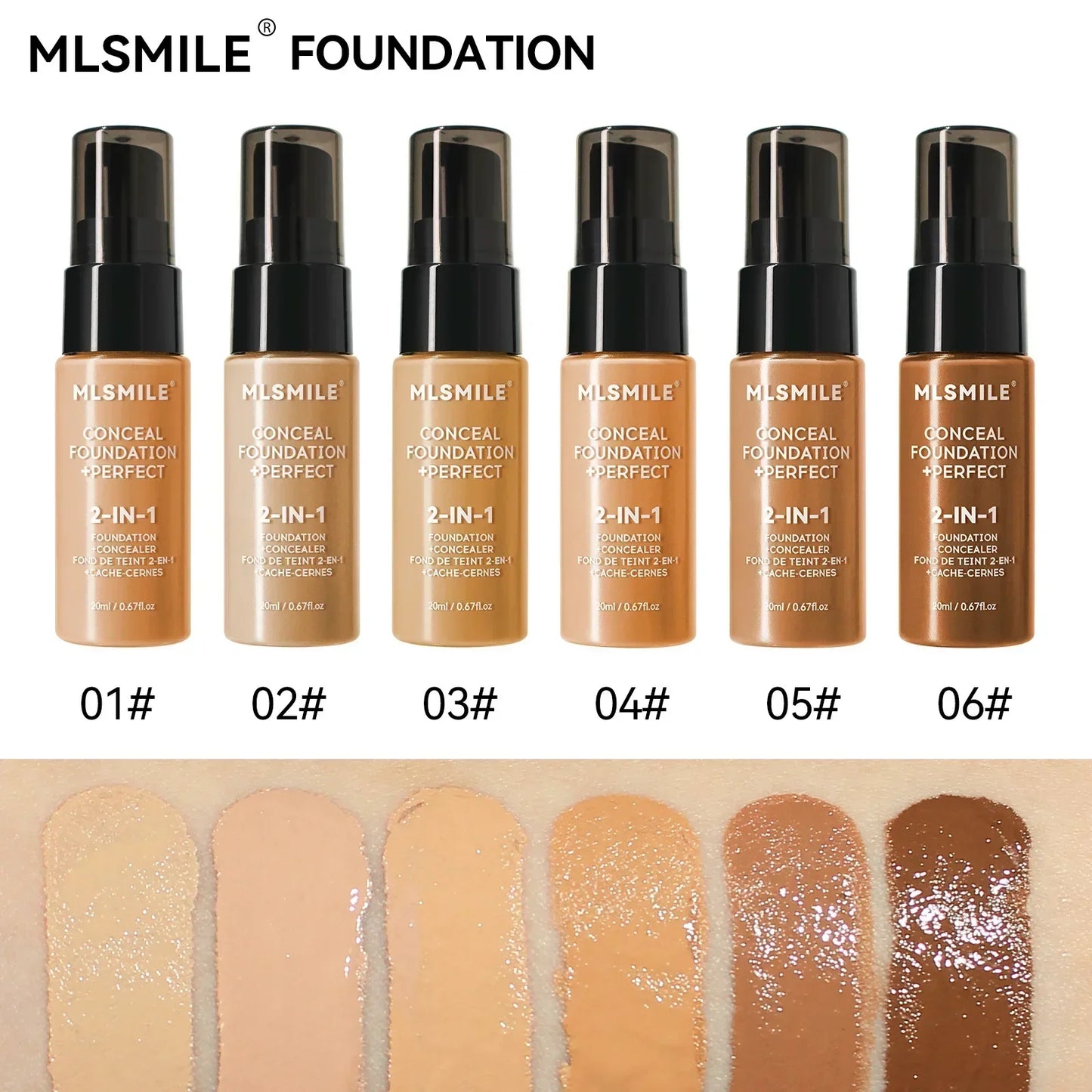 Concealer/foundation Cream