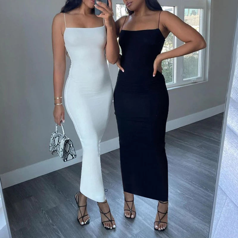 Sleeveless Backless Dresses