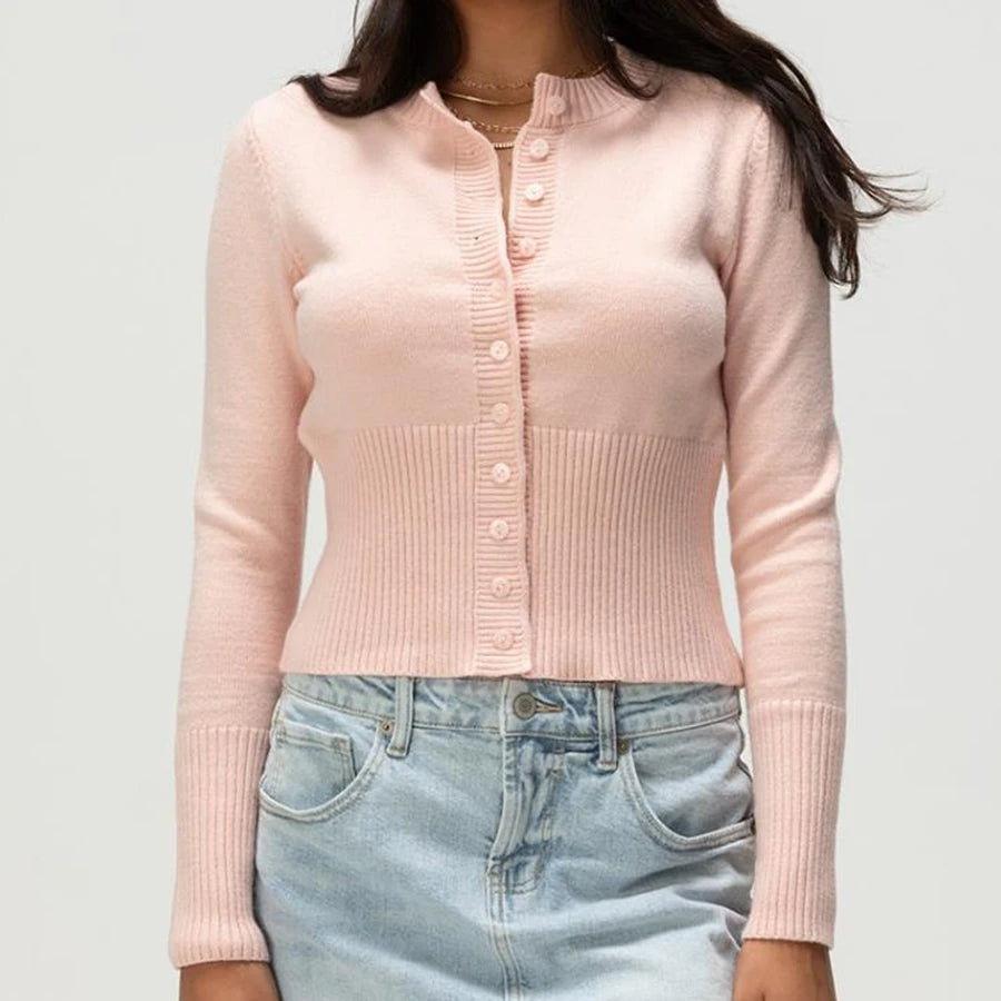 Chic Button Down Cardigan
