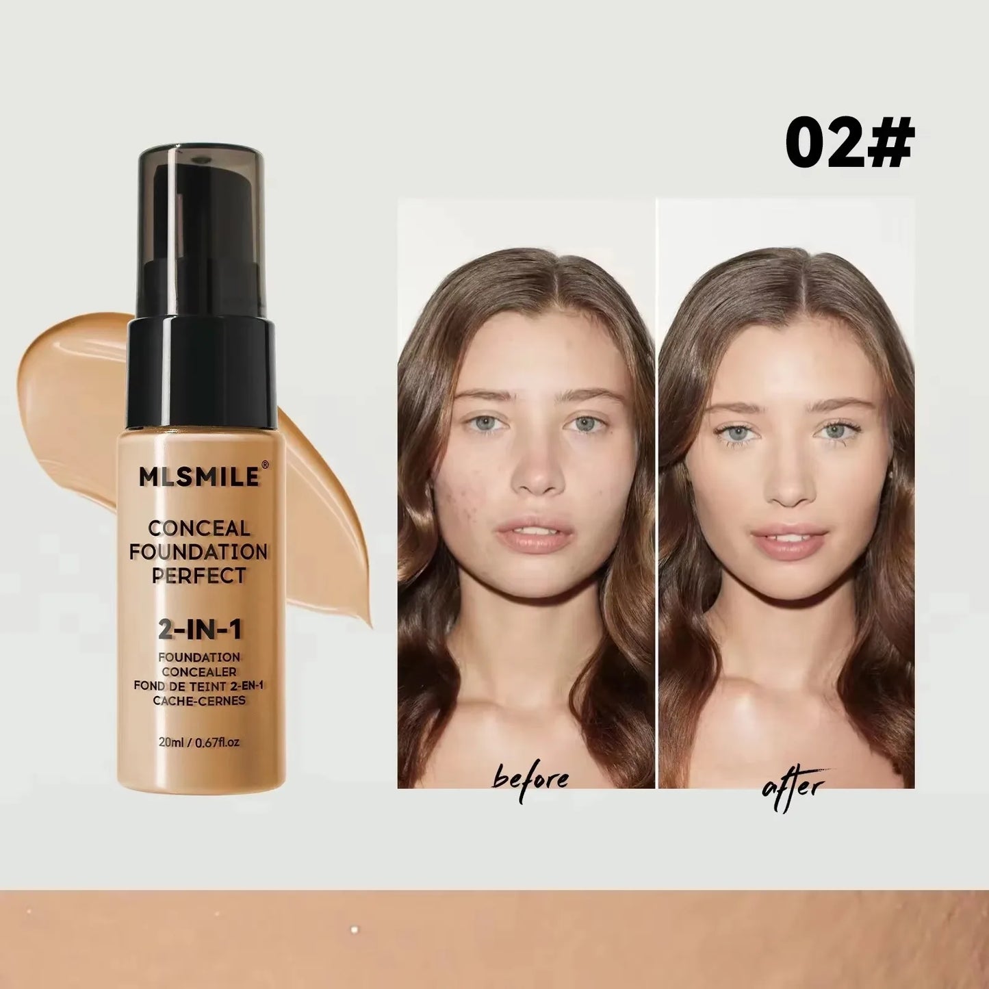 Concealer/foundation Cream