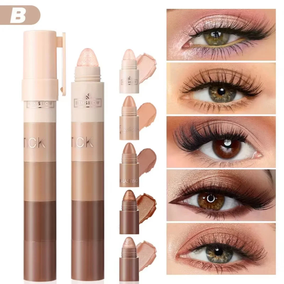 5 in 1 Eyeshadow Pencil Kit Velvet Matte