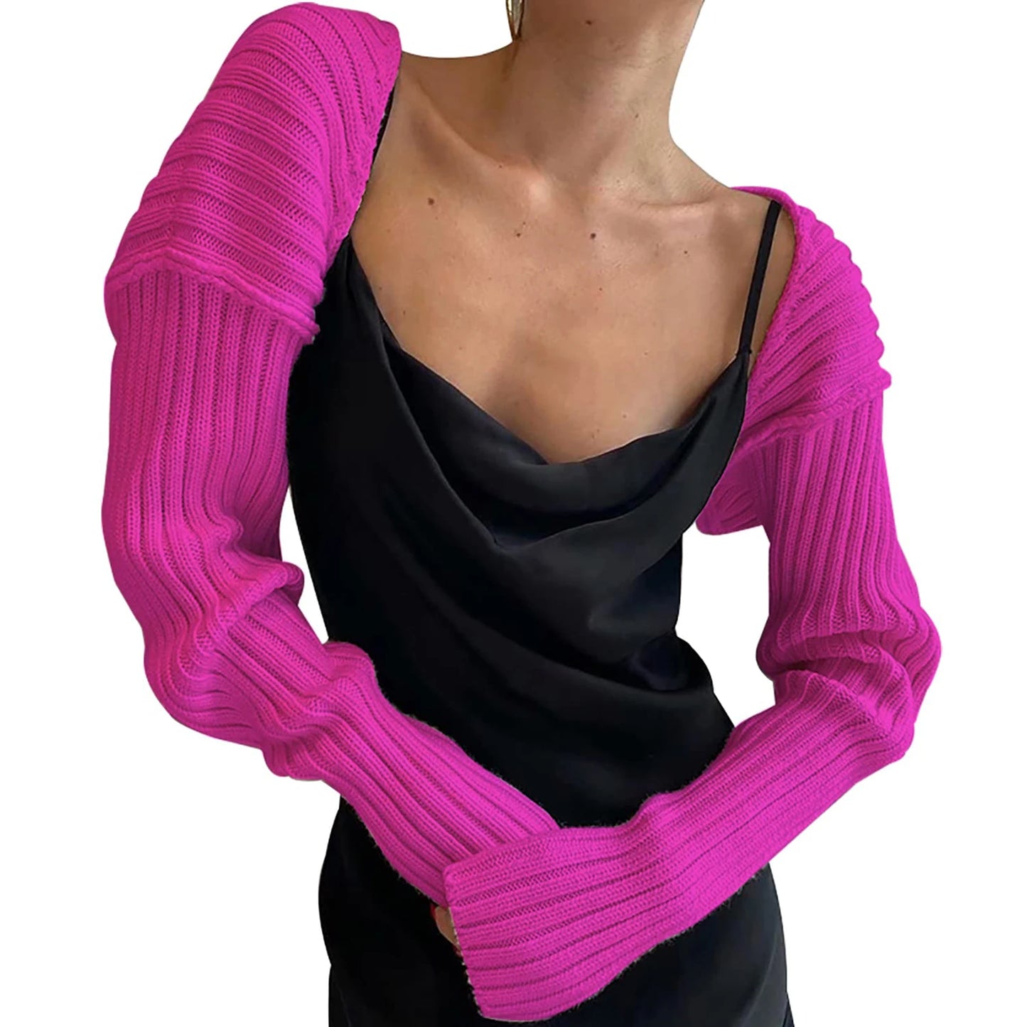 Y2K Crochet Shrug