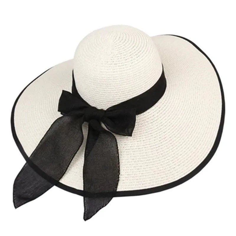 Chic Foldable Summer Straw Hat