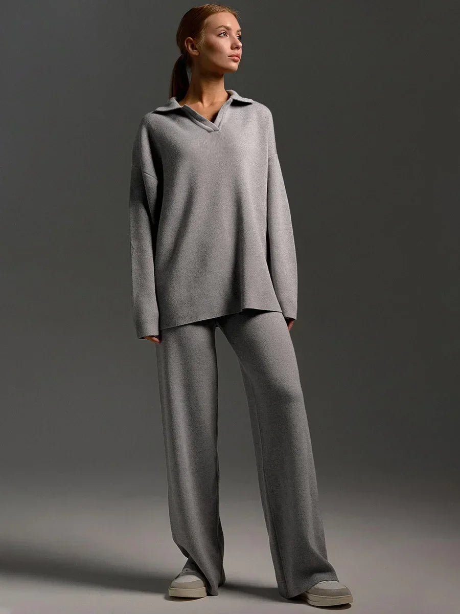 Knitted Soft 2 Piece Set