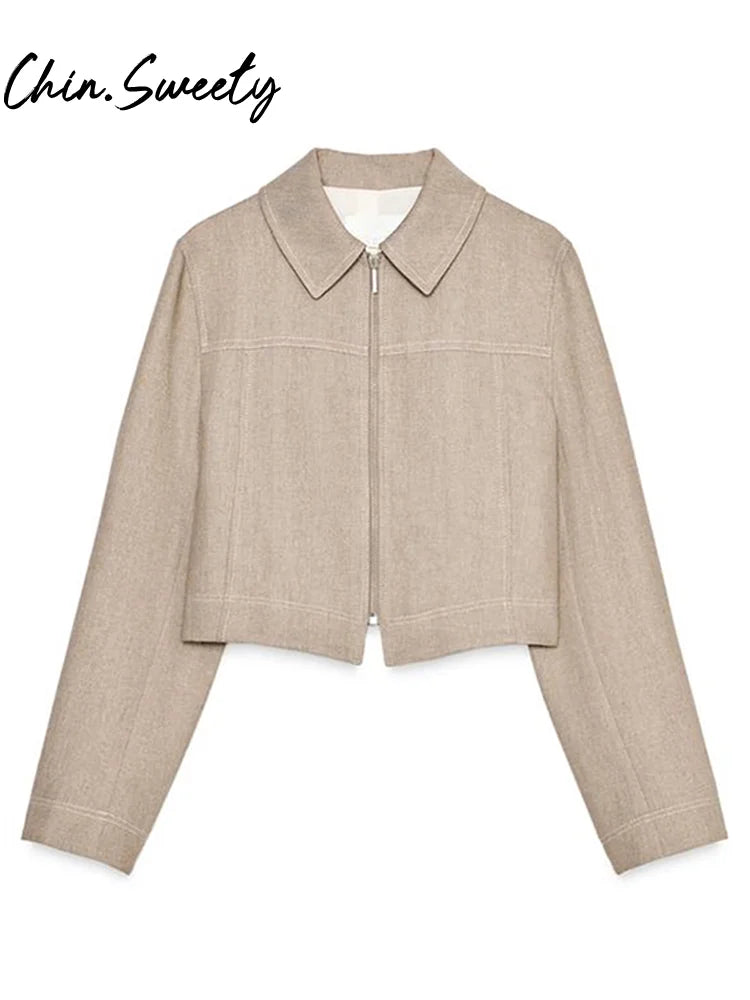 Loose Coat Pant Sets