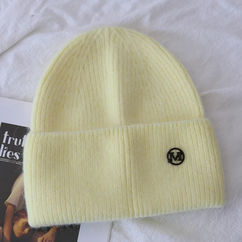 Fluffy Angora Hat Faux Rabbit Fur