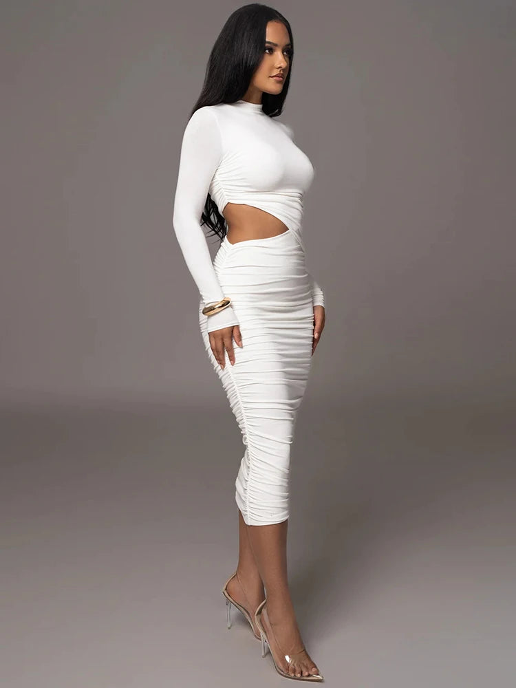 Long Elegant Bodycon Dress