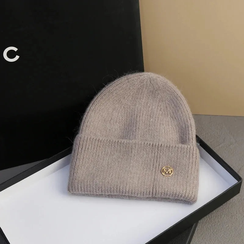 Fluffy Angora Hat Faux Rabbit Fur