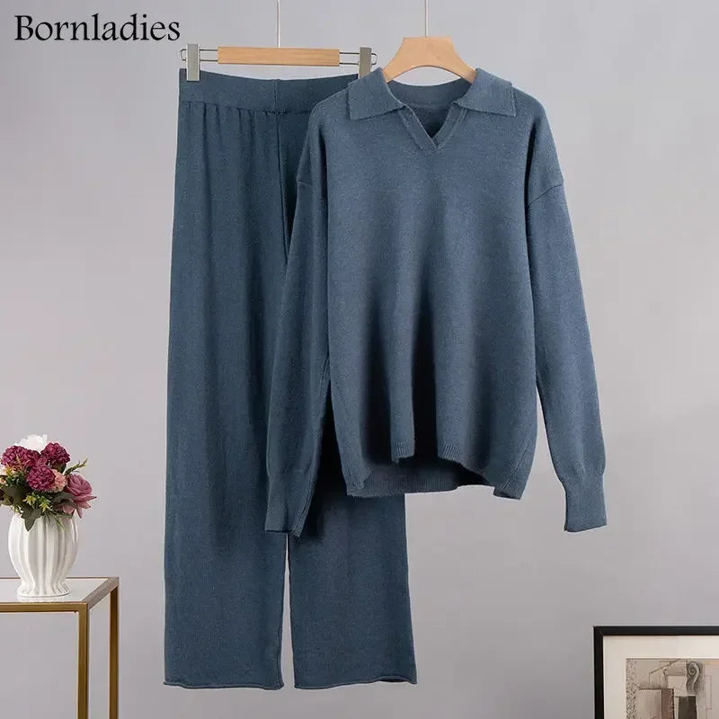 Knitted Soft 2 Piece Set