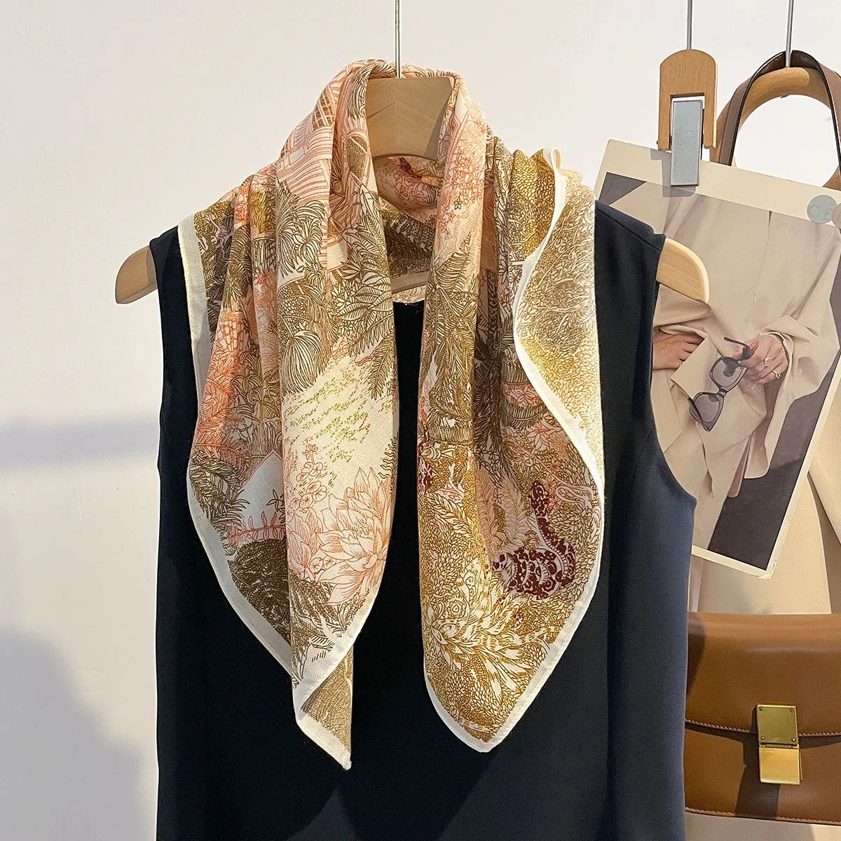 Soft Headscarf Foulard Bandana