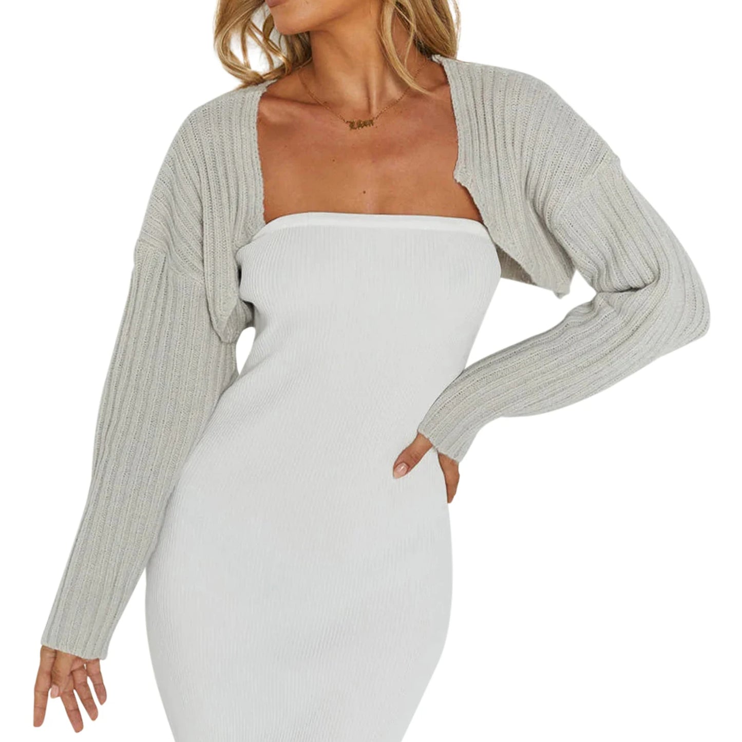 Y2K Crochet Shrug
