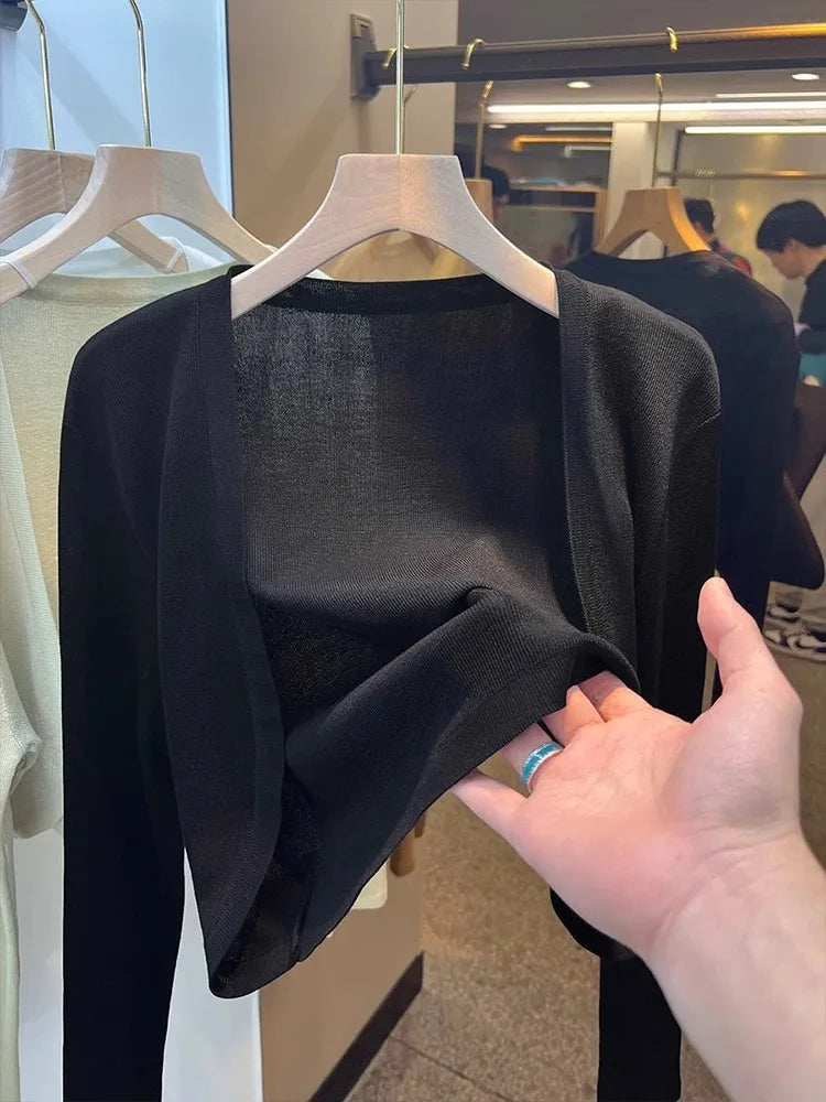 CoolEase Knit Cardigan