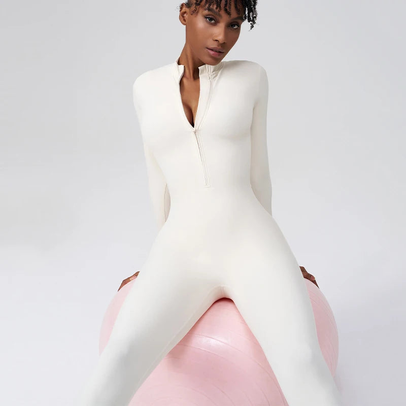 Yoga Rompers Long Sleeved One-piece