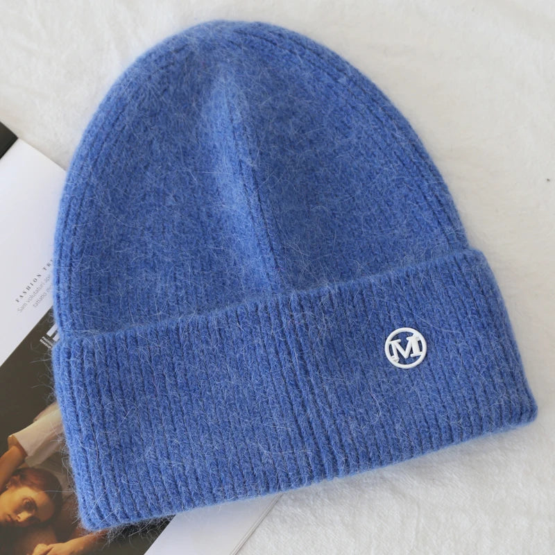 Fluffy Angora Hat Faux Rabbit Fur