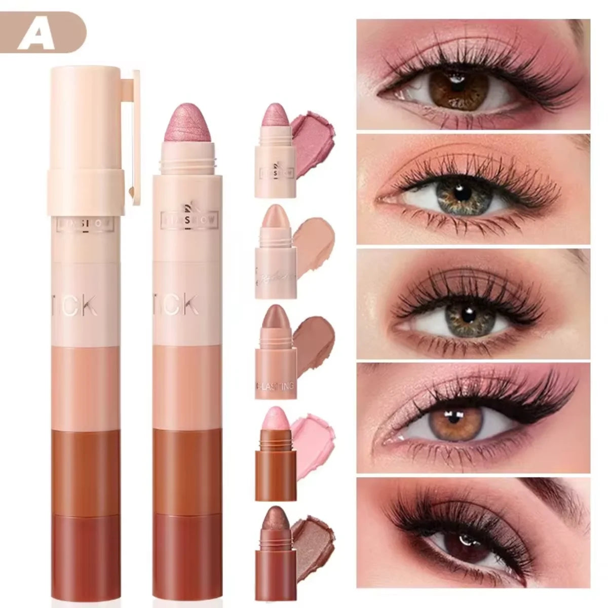5 in 1 Eyeshadow Pencil Kit Velvet Matte
