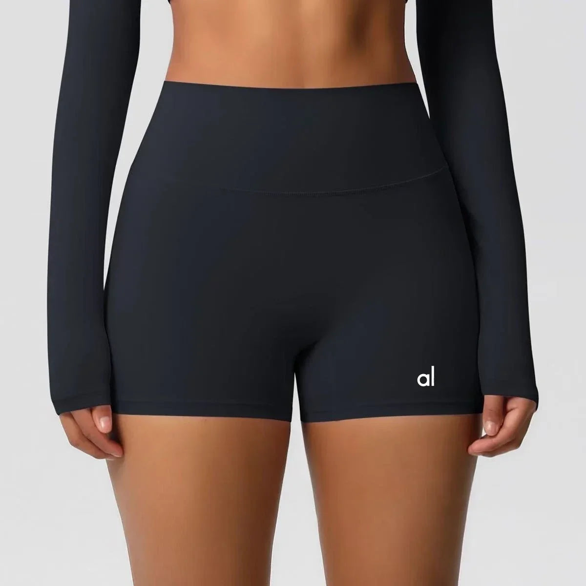 Yoga High Waist Tight Hip Lift Yoga Shorts