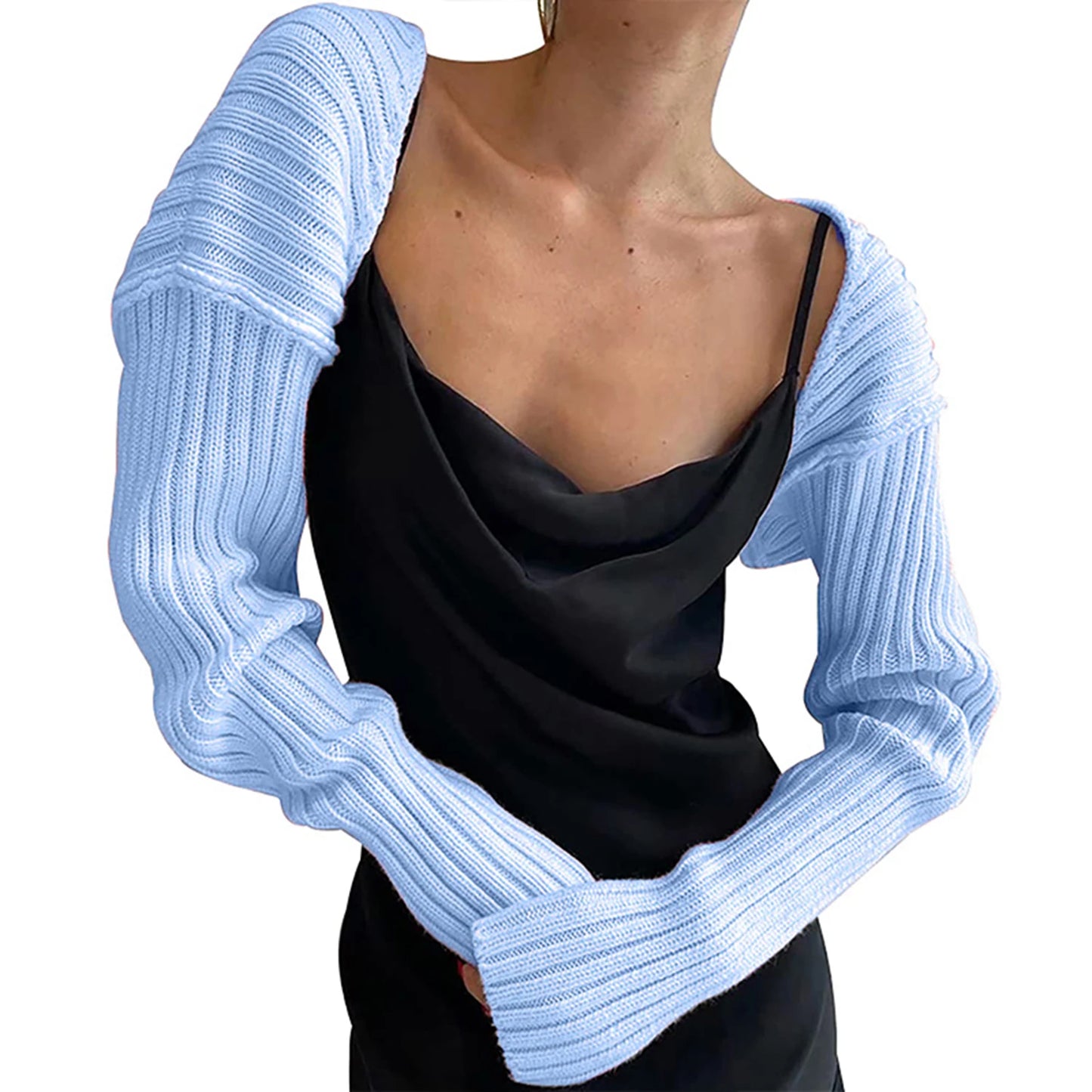 Y2K Crochet Shrug