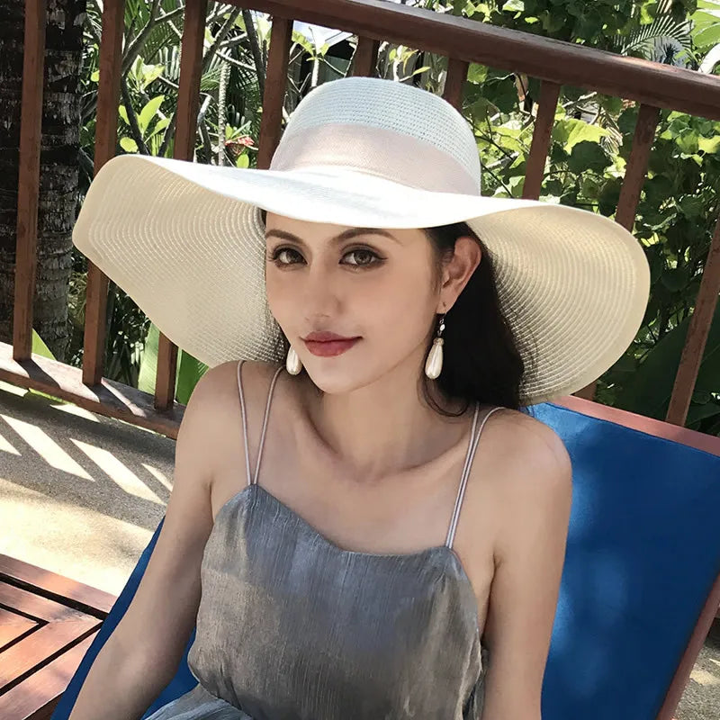 Chic Foldable Summer Straw Hat