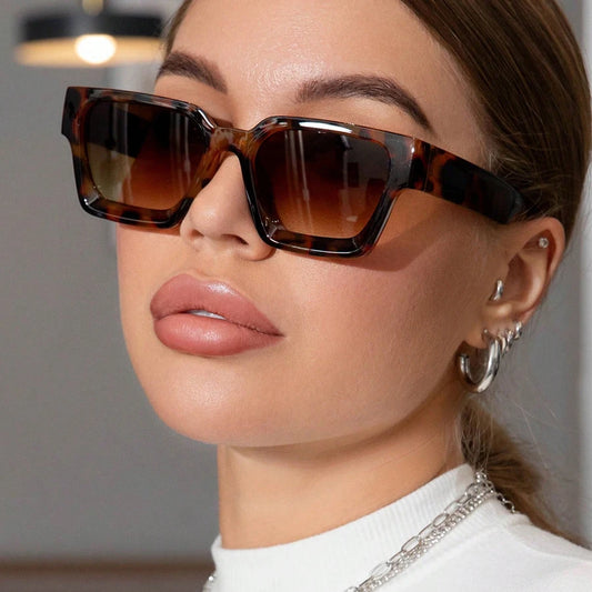 Vintage Styled Small Square Sunglasses