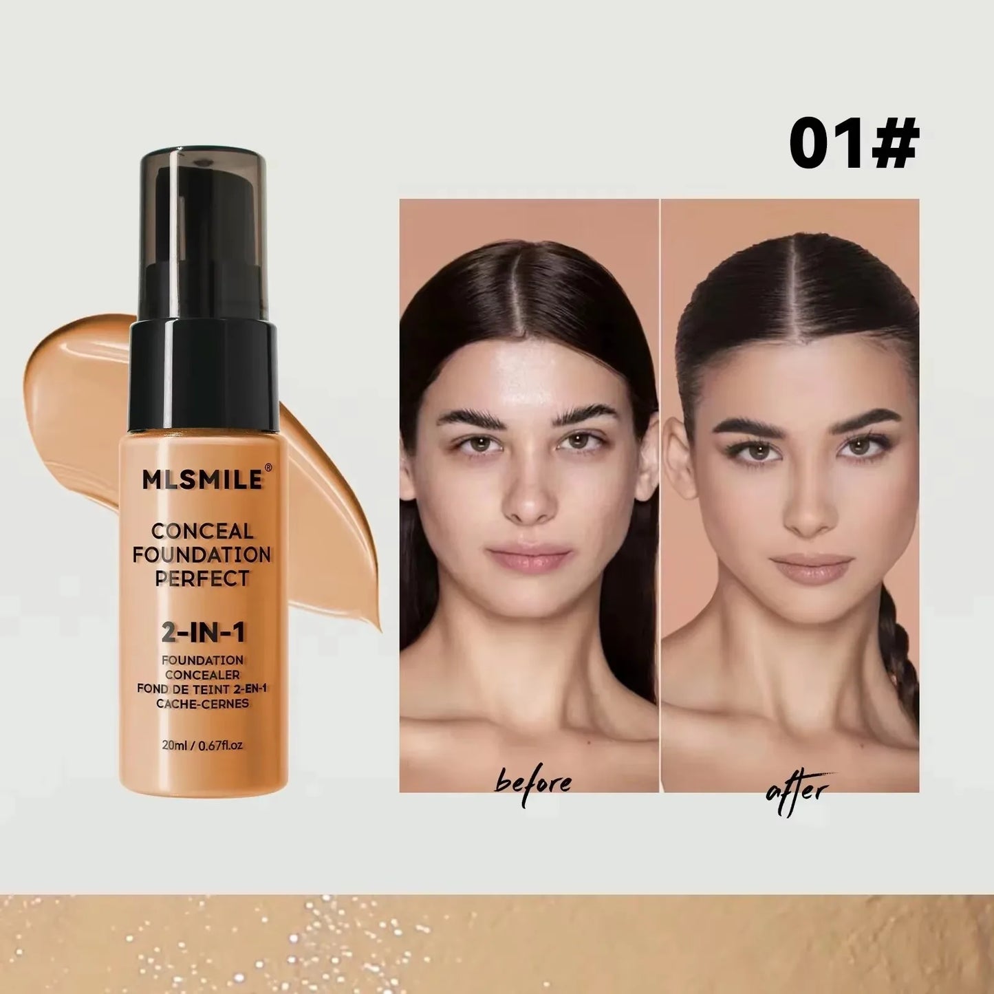 Concealer/foundation Cream