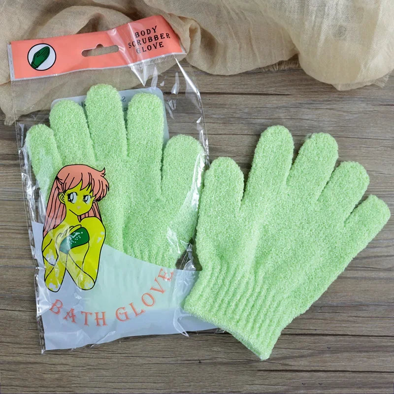 Body Exfoliating Cleaning Gloves