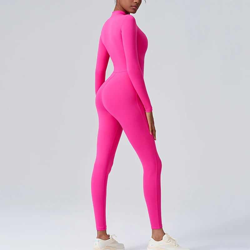 Yoga Rompers Long Sleeved One-piece