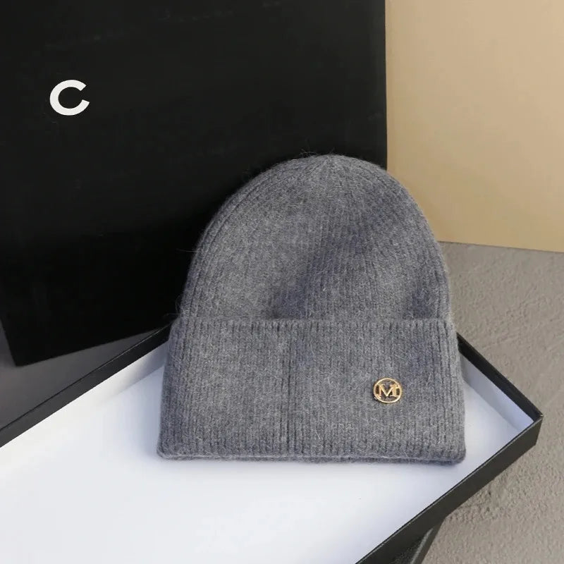 Fluffy Angora Hat Faux Rabbit Fur