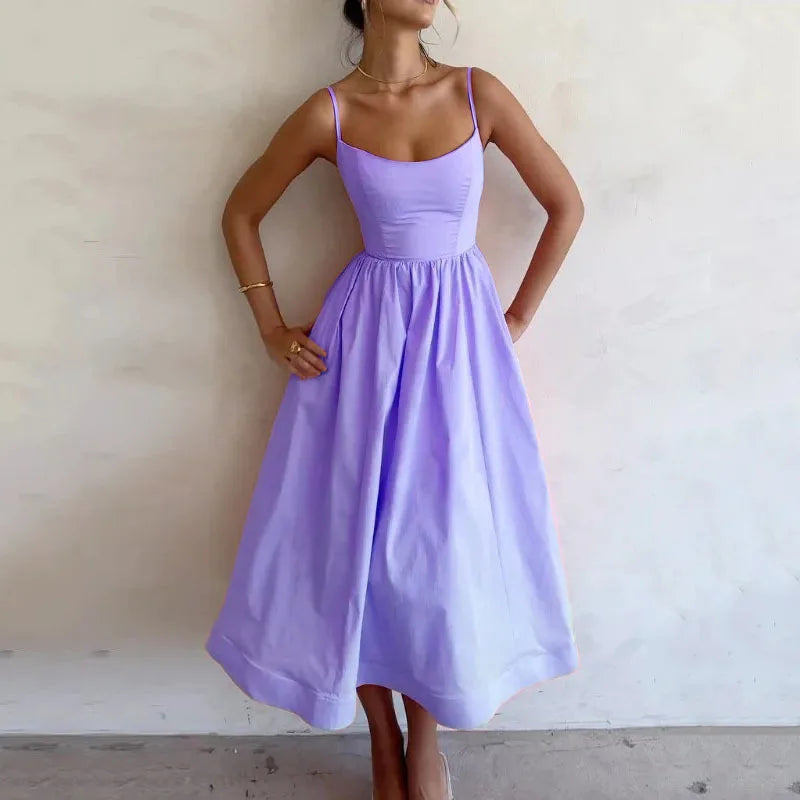 U-neck Summer Dress