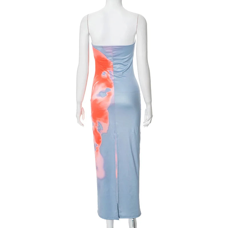 Strapless Tube Maxi Dress