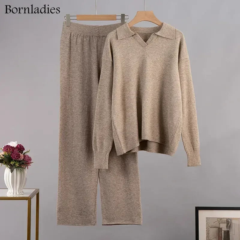 Knitted Soft 2 Piece Set